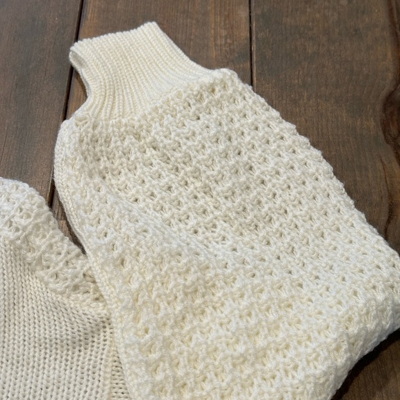 SOLD ✅ NWT ABOUND Women’s Long Sleeve Ivory Pullover Knit Sweater Made In USA S - Picture 3 of 9